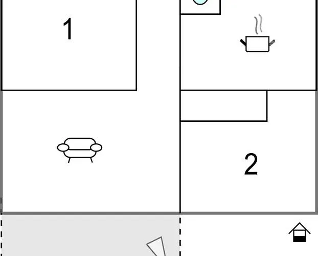 2 Bedroom Awesome In Apartment *